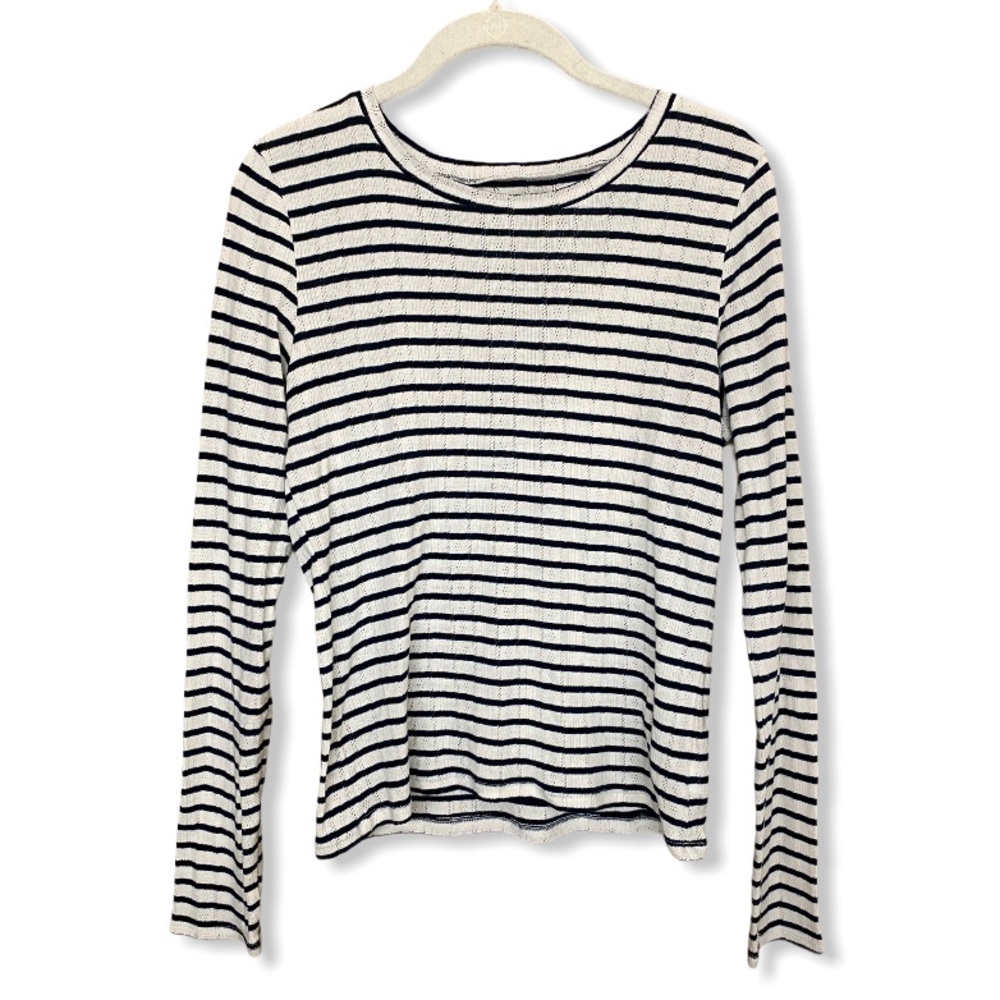 American Eagle long sleeve striped tee
